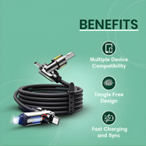 4-in-1 Multi USB Charging Cable