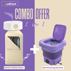 Portable Washing Machine & Portable Electric Clothes Dryer Exclusive offer ( Pack of 2 )