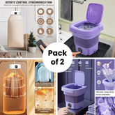 Portable Washing Machine & Portable Electric Clothes Dryer Exclusive offer ( Pack of 2 )
