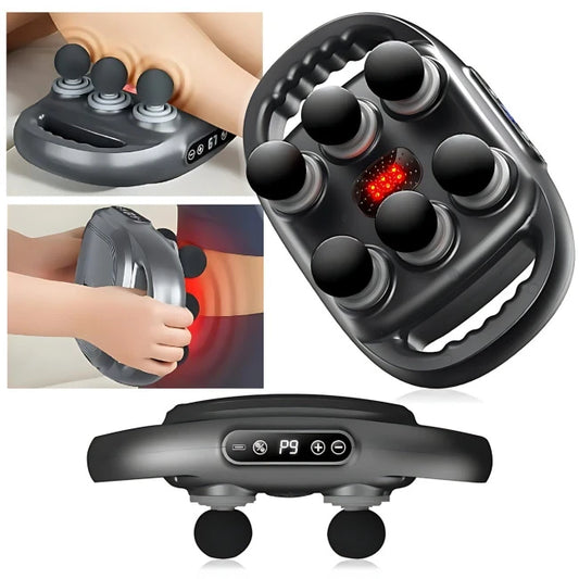 Massager Gun with Six Heads