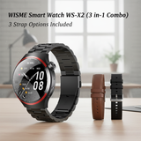 WISME Smart Watch WS-X2  (3 in 1 Combo)
